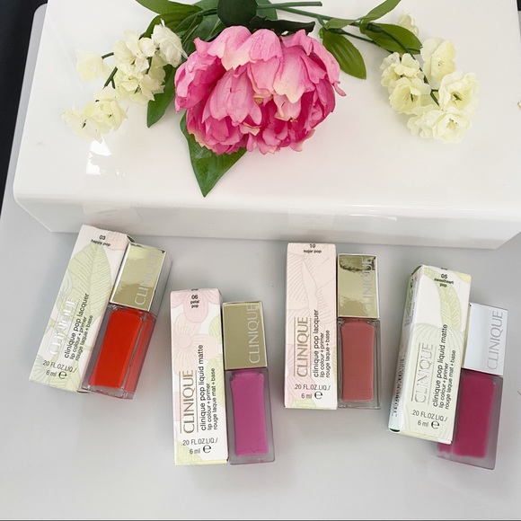 CLINIQUE Pop Lacquer Lip Colour + Primer - Picture 4 of 4